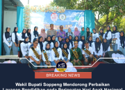 Wakil Bupati Soppeng Mendorong Perbaikan Layanan Pendidikan pada Peringatan Hari Anak Nasional Tingkat Kabupaten Soppeng