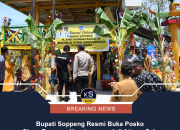 Bupati Soppeng Resmi Buka Posko Siaga Bencana Yassisoppengi di Attang Salo