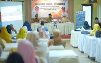 DPMPTSP-Nakertrans Kabupaten Soppeng Sosialisasikan Perizinan dan Pengawasan Usaha Berbasis Risiko