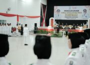 Bupati Soppeng Resmi Kukuhkan PASKIBRA Tahun 2024 Dalam Rangka HUT RI Ke-79