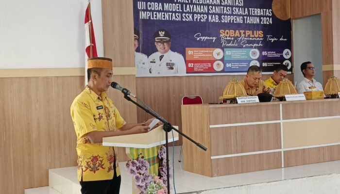 Pemkab Soppeng Luncurkan Program Uji Coba Layanan Sanitasi “SOBAT PLUS”