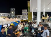 Ketua KONI Soppeng Nikmati Suasana Pasar Ramadhan SUKSES 2026 Usai Berbagi Takjil