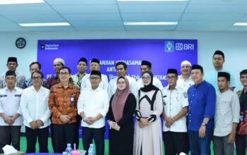 Bupati Soppeng Saksikan MOU Antara BRI dan Pemerintah Desa