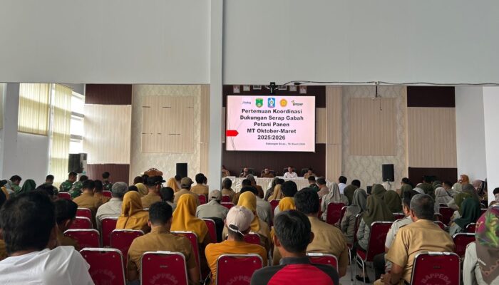 Pemkab Soppeng Gelar Pertemuan Dukungan Serap Gabah Petani