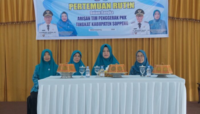 TP PKK Soppeng Gelar Pertemuan Rutin