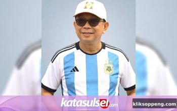 Bupati Soppeng Suwardi Haseng Tersenyum Lebar Usai Argentina Bangkit dari Kubur: “Saya Yakin Albiceleste Belum Habis”