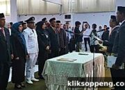 Bupati Soppeng Lantik 6 Kepala Puskesmas, Tekankan Pelayanan Cepat dan Humanis