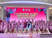 Wastra Kalong Soppeng Curi Perhatian di HUT Dekranas ke-46, Ketua Dekranasda Promosikan Kain Pewarna Alam