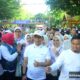 Suwardi Haseng Ikut Jalan Sehat Sulsel Anti Mager, Tutup Rangkaian HKG PKK dan HUT Dekranas
