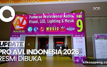 PRO AVL Indonesia 2026 Resmi Dibuka, Hadirkan Teknologi Audio Visual Terkini